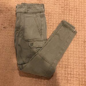 American Eagle Green Cargo Pants
